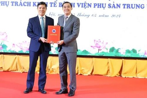 Bộ Y tế bổ nhiệm lại Phó Giám đốc phụ trách kinh tế Bệnh viện Phụ sản Trung ương