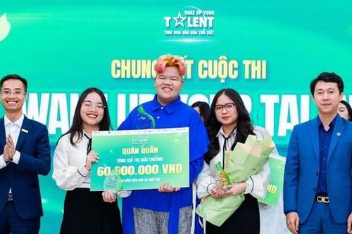 Nhóm sinh viên trường ĐH Kinh tế - Luật chinh phục cuộc thi 'Wake up your talent 2024'