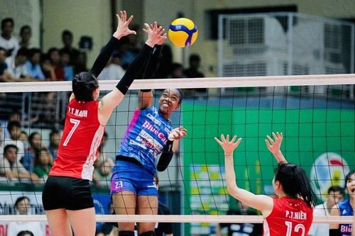 Cúp VTV9-Bình Điền 2024: Vượt qua Binh chủng Thông tin, đội nữ Nhật Bản PFU Blue Cats vào chung kết
