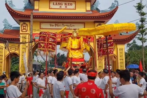 Đặc sắc lễ hội làng Keo vừa trở thành Di sản quốc gia