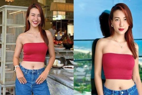 Á hậu Hoàng Oanh 'lột xác' quyến rũ sau ly hôn