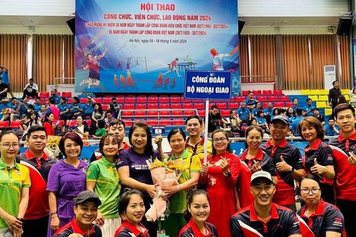 Công đoàn Bộ Ngoại giao tham gia Hội thao Công đoàn Viên chức Việt Nam năm 2024