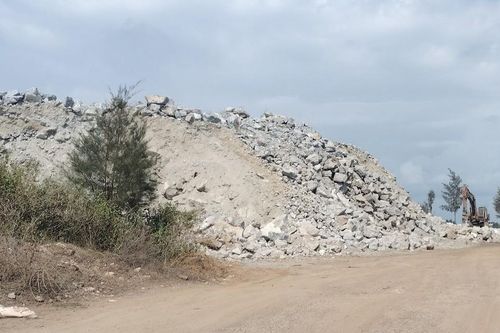 Điều tra việc vận chuyển trên 167.000m3 đá trái phép từ Quảng Ngãi ra Quảng Nam