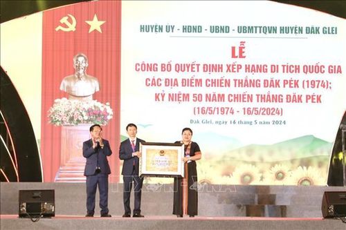 Phát huy tinh thần Chiến thắng Đăk Pék anh hùng