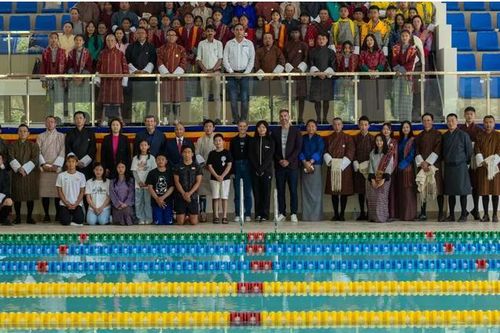 Khai trương bể bơi thi đấu quốc tế cao nhất thế giới tại Bhutan