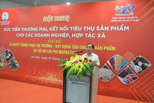 Hà Nội: Kết nối tiêu thụ sản phẩm cho các doanh nghiệp, hợp tác xã