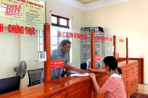 Thiệu Hóa giải quyết tồn đọng đất đai và cấp GCNQSDĐ ở lần đầu cho Nhân dân