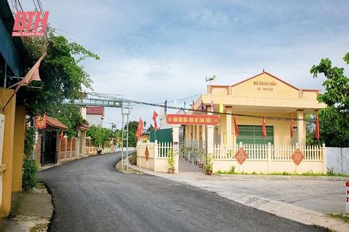 Thọ Lộc xây dựng nông thôn mới nâng cao