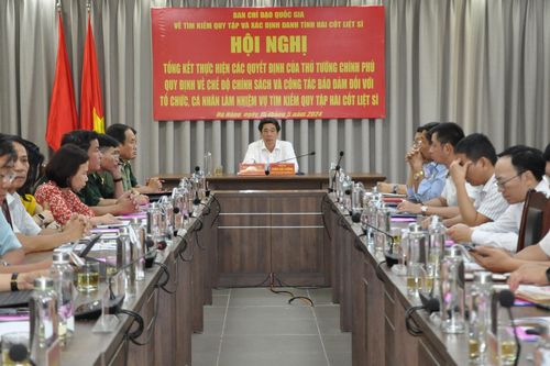 Công tác tìm kiếm quy tập hài cốt liệt sĩ luôn được quan tâm lãnh đạo, chỉ đạo