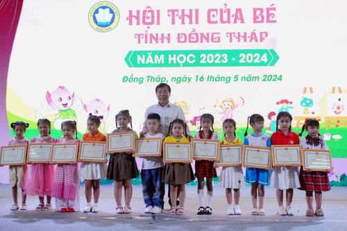 228 trẻ tham gia Hội thi của bé năm học 2023 - 2024