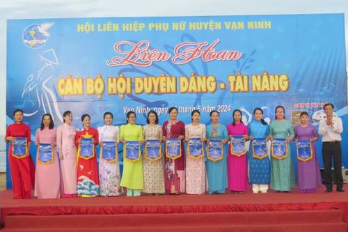 Hội Liên hiệp Phụ nữ huyện Vạn Ninh: Liên hoan 'Cán bộ hội duyên dáng - tài năng' năm 2024