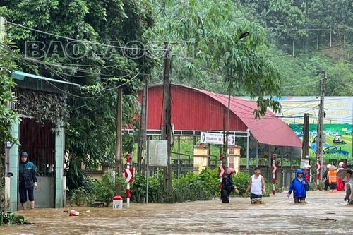 Bảo Yên: Mưa lũ ảnh hưởng đến nhiều địa phương