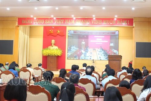 Hội nghị báo cáo viên trực tuyến toàn quốc tháng 5/2024
