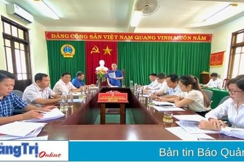 Thường trực HĐND tỉnh giám sát công tác xét xử các vụ án hình sự tại Hải Lăng