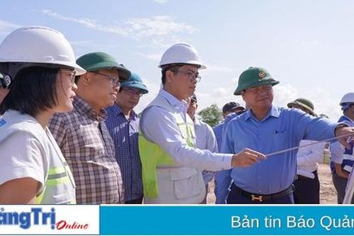 Tập trung giải quyết vướng mắc để đẩy nhanh tiến độ các dự án trọng điểm