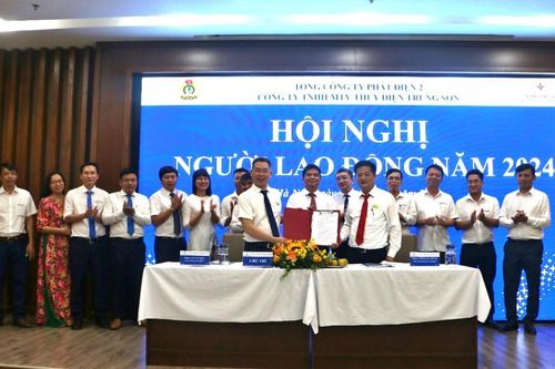Thủy điện Trung Sơn tổ chức thành công Hội nghị Người lao động năm 2024