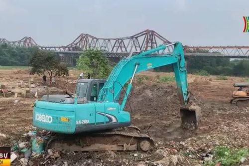 Bảo vệ hành lang đê sông Hồng trước mùa mưa bão