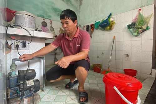 Chuyện lạ ở Hải Phòng: Dân sợ nước máy, quay về dùng giếng khoan