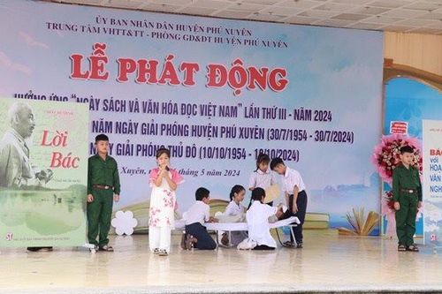 Phú Xuyên phát động Ngày sách và văn hóa đọc