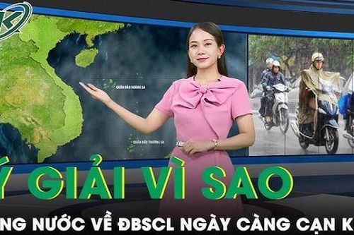 Vì sao lượng nước về ĐBSCL ngày càng giảm, xâm nhập mặn ngày càng tăng?