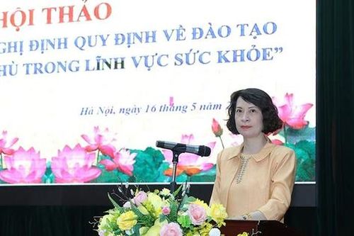 Phải tiếp tục xây dựng hoàn thiện thể chế về đào tạo nhân lực y tế