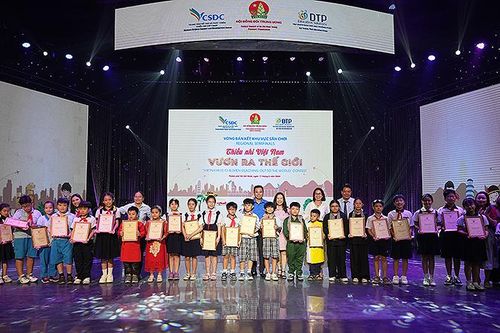 20 nghìn bạn nhỏ tham gia Sân chơi 'Thiếu nhi Việt Nam - Vươn ra thế giới'