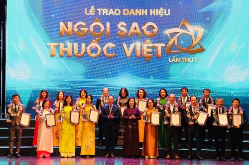 Bộ Y tế trao danh hiệu 'Ngôi sao thuốc Việt' lần thứ 2