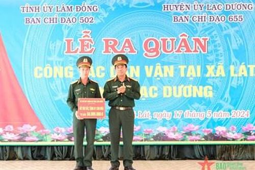 Hơn 1,3 tỷ đồng hỗ trợ xã miền núi Lâm Đồng phát triển