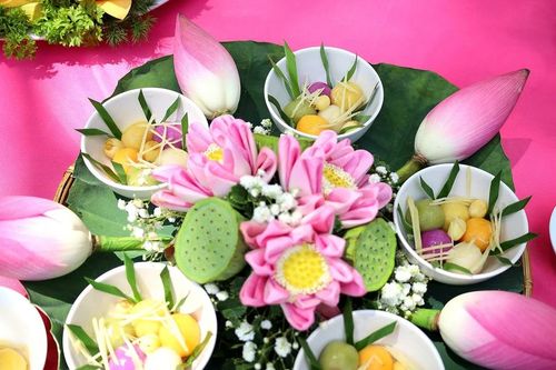 Độc đáo không gian sen tại Lễ hội sen Đồng Tháp lần II