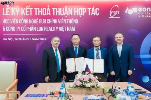 EON Reality Việt Nam ký kết hợp tác với PTIT xây dựng Trung tâm Trí tuệ nhân tạo Không gian đầu tiên tại Việt Nam