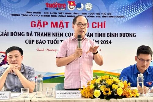 Giải bóng đá dành cho thanh niên công nhân ở Bình Dương