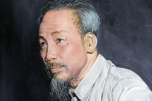 Họa sĩ Việt kiều vẽ hàng trăm bức tranh về Chủ tịch Hồ Chí Minh