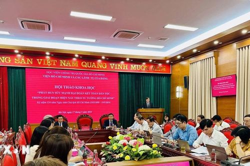 Phát huy sức mạnh đại đoàn kết dân tộc theo tư tưởng Chủ tịch Hồ Chí Minh