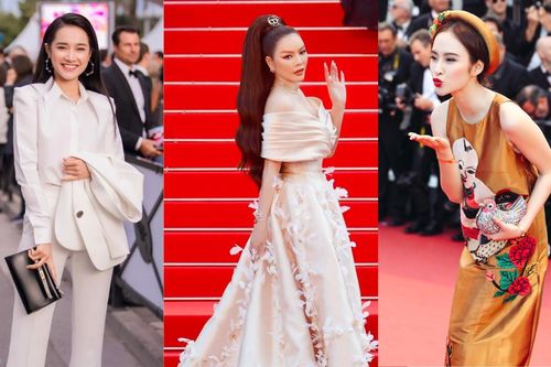 Dàn sao Việt từng đến LHP Cannes: Ngọc Trinh gây náo loạn, Lý Nhã Kỳ tạo ấn tượng