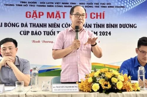 20 đội tranh giải bóng đá nam công nhân tỉnh Bình Dương