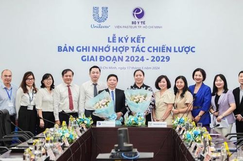 Unilever Việt Nam cùng Viện Pasteur TPHCM đồng hành cải thiện chất lượng cuộc sống, nâng cao sức khỏe người Việt