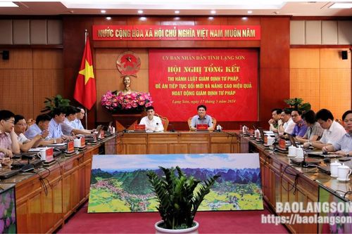 Hội nghị trực tuyến toàn quốc tổng kết thi hành Luật Giám định tư pháp