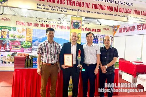 Lạng Sơn có một bộ sản phẩm được công nhận sản phẩm công nghiệp nông thôn tiêu biểu cấp khu vực