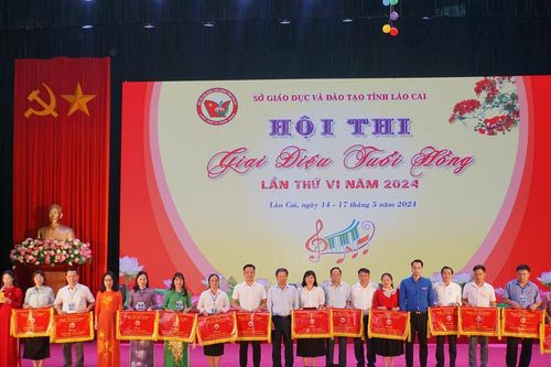 Bế mạc Hội thi 'Giai điệu tuổi hồng' tỉnh Lào Cai lần thứ VI - năm 2024