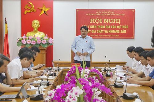 Lấy ý kiến tham gia vào Dự thảo Luật Địa chất và Khoáng sản