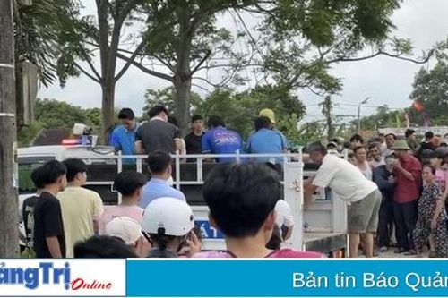 Rơi từ lan can cầu xuống sông, nam thanh niên ở Hải Lăng đuối nước tử vong