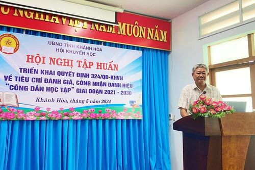 Khánh Hòa hoàn thành đợt tập huấn đánh giá Công dân học tập