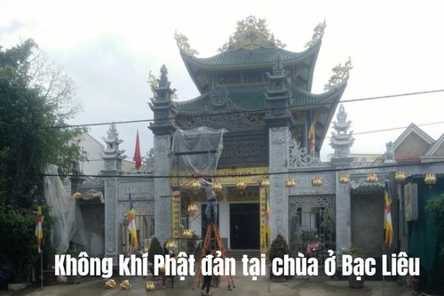 Không khí Phật đản ở Thị xã vùng cực Nam tổ quốc