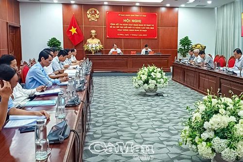 Hội nghị toàn quốc tổng kết thi hành Luật Giám định tư pháp