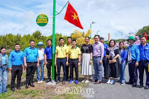 Hành trình 'Tôi yêu Tổ quốc tôi' thực hiện 6 công trình, phần việc trị giá 150 triệu đồng