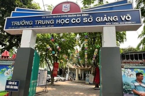 Thành lập Trường THCS Giảng Võ 2