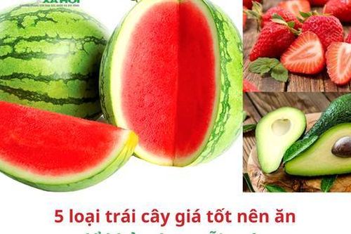 5 loại trái cây giá tốt nên ăn để khỏe đẹp mỗi ngày