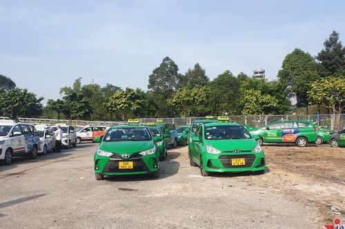 TP Hồ Chí Minh: Loay hoay tìm bãi đậu xe taxi