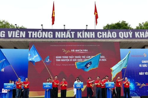 Hàng chục ngàn Thầy thuốc trẻ ra quân khám chữa bệnh tình nguyện vì Việt Nam khỏe mạnh hơn