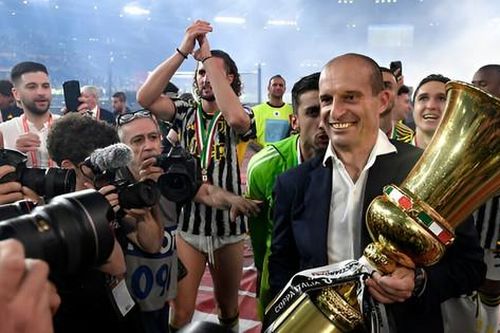 Juventus đột ngột sa thải HLV Max Allgeri ngay sau chức vô địch Coppa Italia